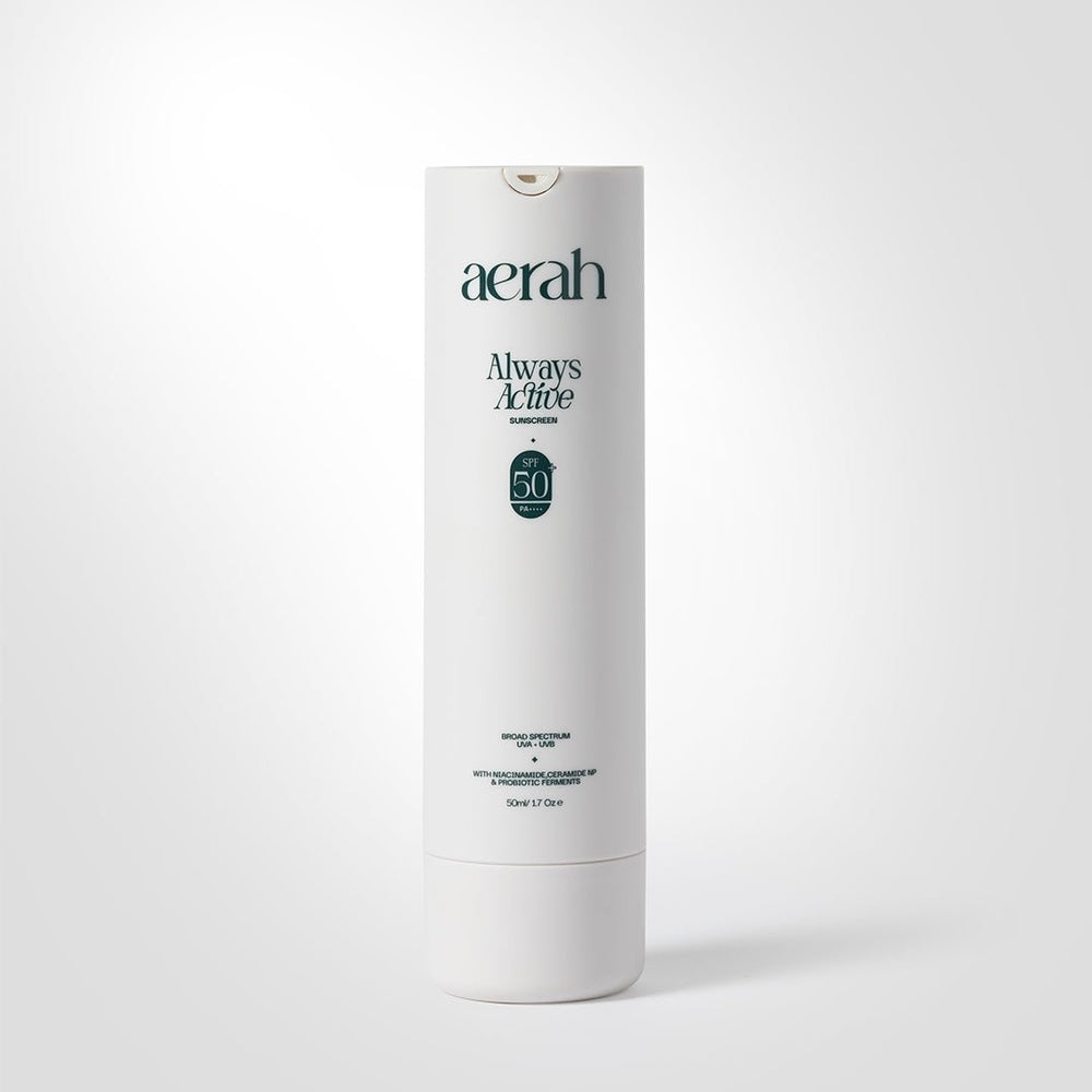 Always Active Sunscreen - aerah - science-led skincare India