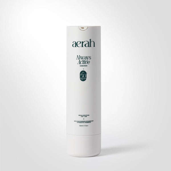 Always Active Sunscreen - aerah - science-led skincare India