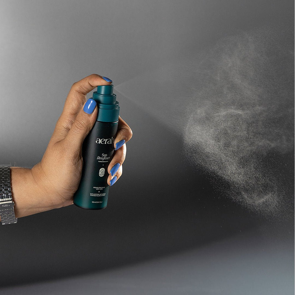 Sun Dewfence Mist - aerah - science-led skincare India