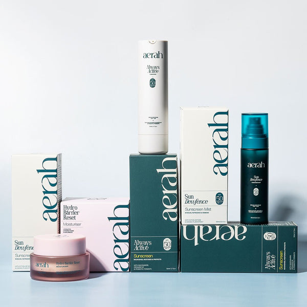The aerah Routine - aerah - science-led skincare India