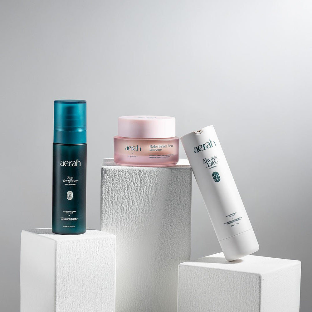 The aerah Routine - aerah - science-led skincare India