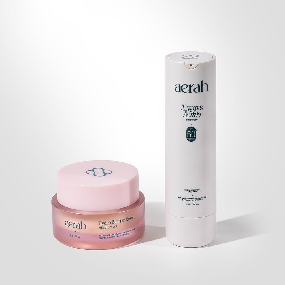 The Morning Routine - aerah - science-led skincare India